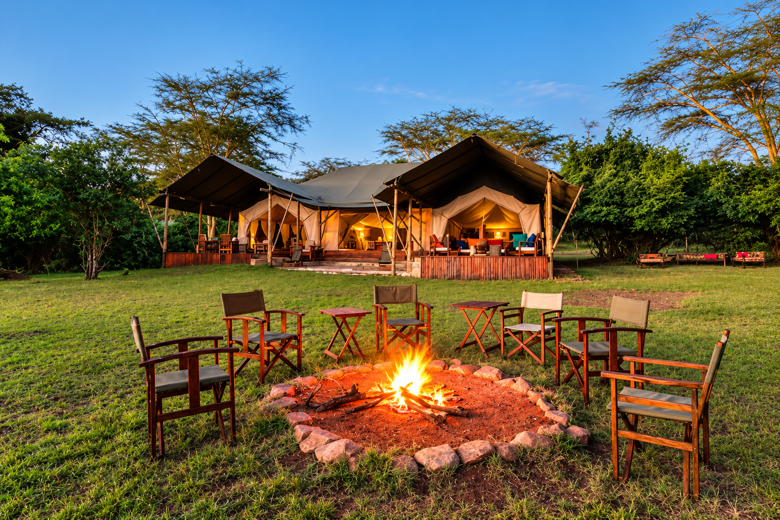 Kenyan wildlife safari in the Maasai Mara